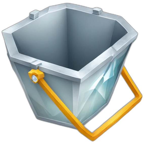 Diamond bucket emoji