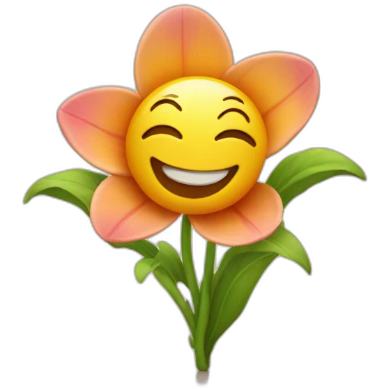 happy-Flower emoji