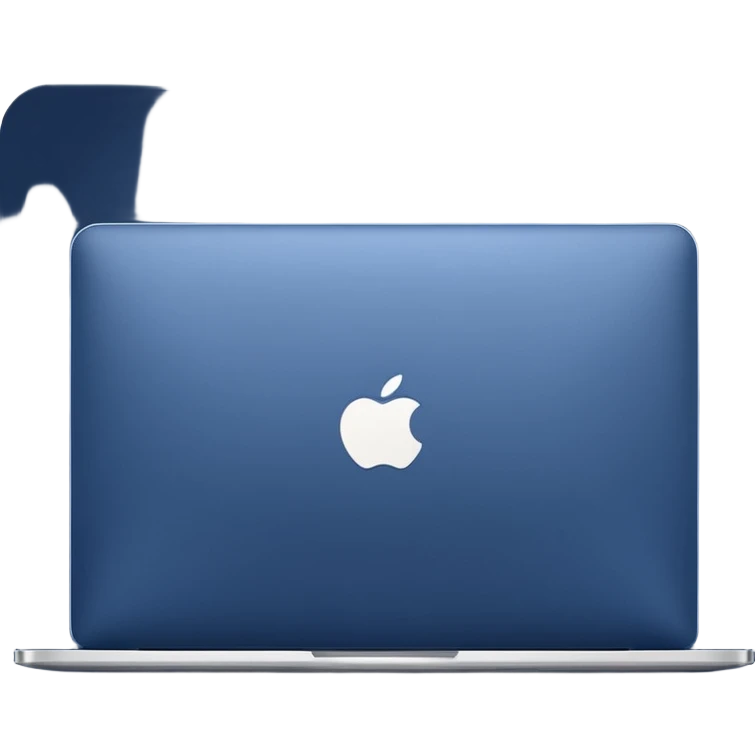 Midnight blue MacBook  emoji