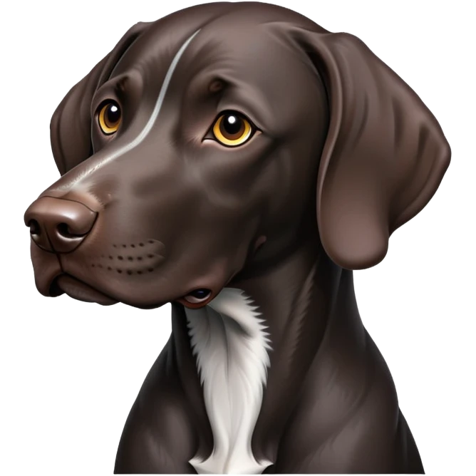 Black German Short-haired Pointer emoji