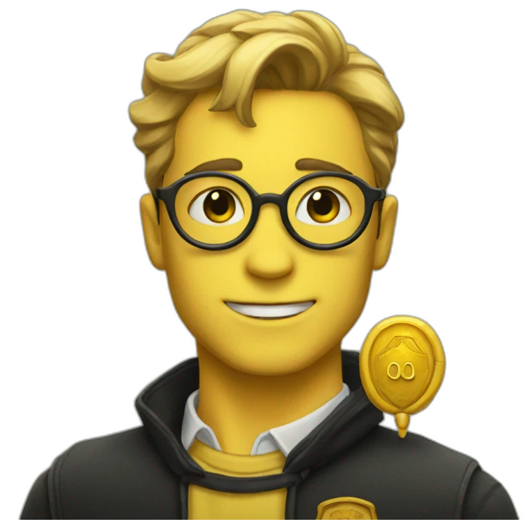 Hufflepuff Badge emoji