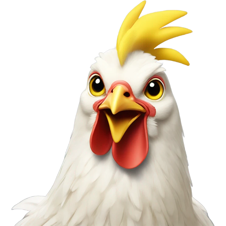 Pikachu chicken emoji