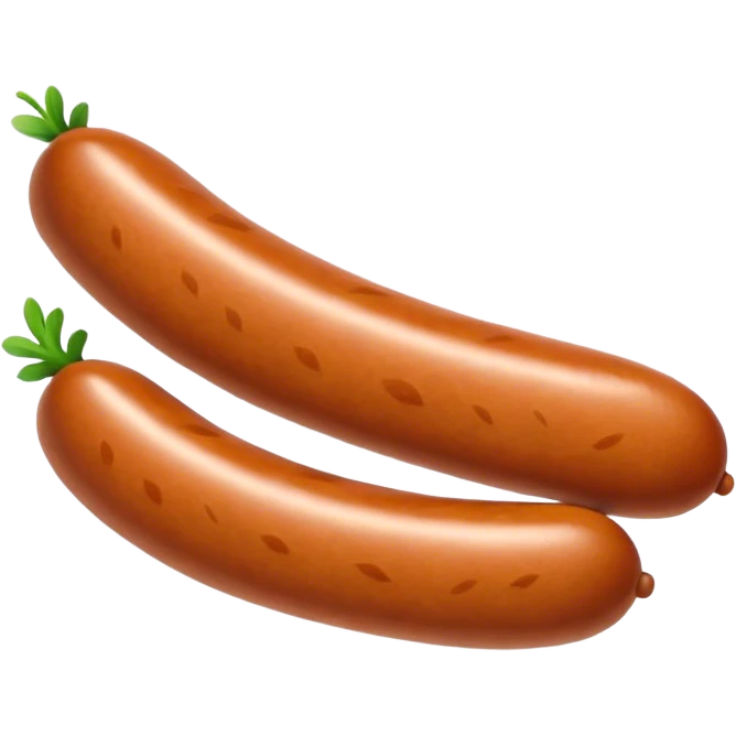 saucisse vegan emoji
