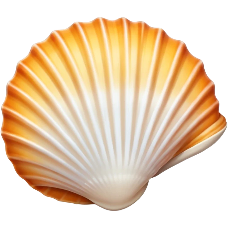 Un emojin de concha de vetor  emoji