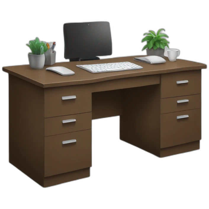faucon sur un bureau emoji