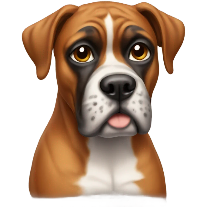 dog boxer emoji