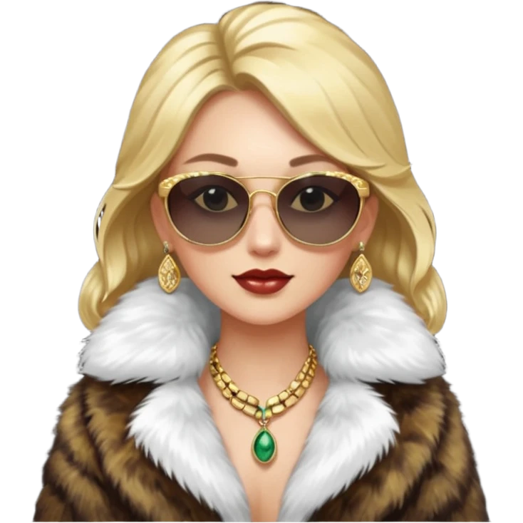 mob wife emoji