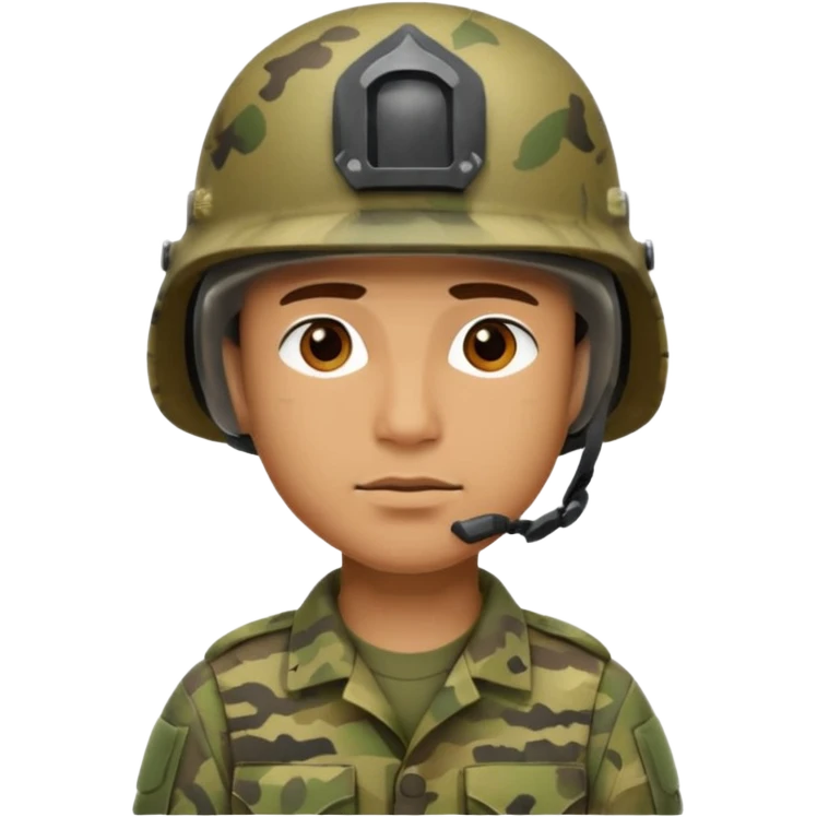 soldier man  emoji