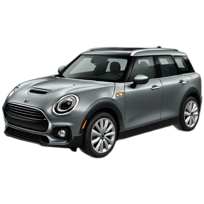 Mini Cooper clubman S gris emoji