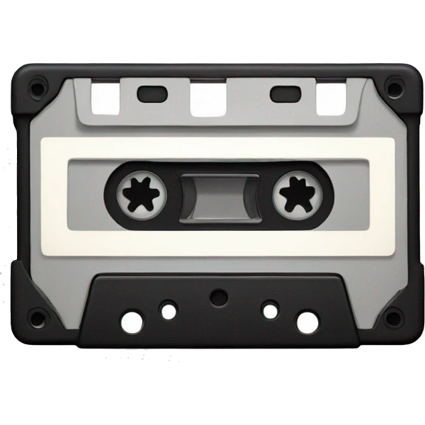 Cassette  emoji