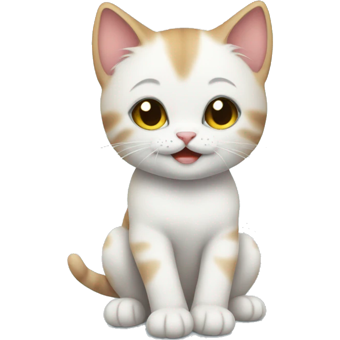 kitten massage emoji