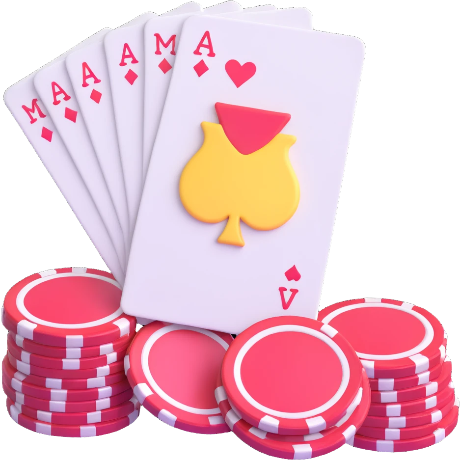 cards and chips emoji