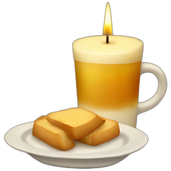 shabat candles a cup of vine and challa emoji