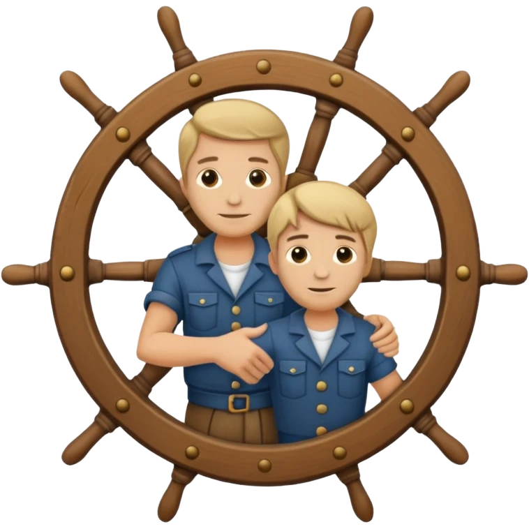 Helmsman emoji