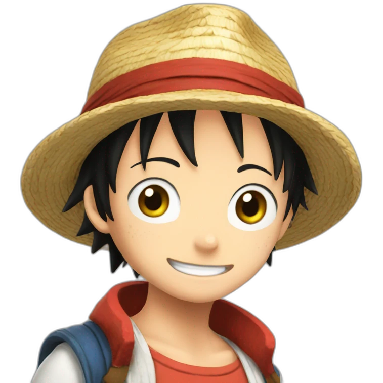Luffy en femme emoji