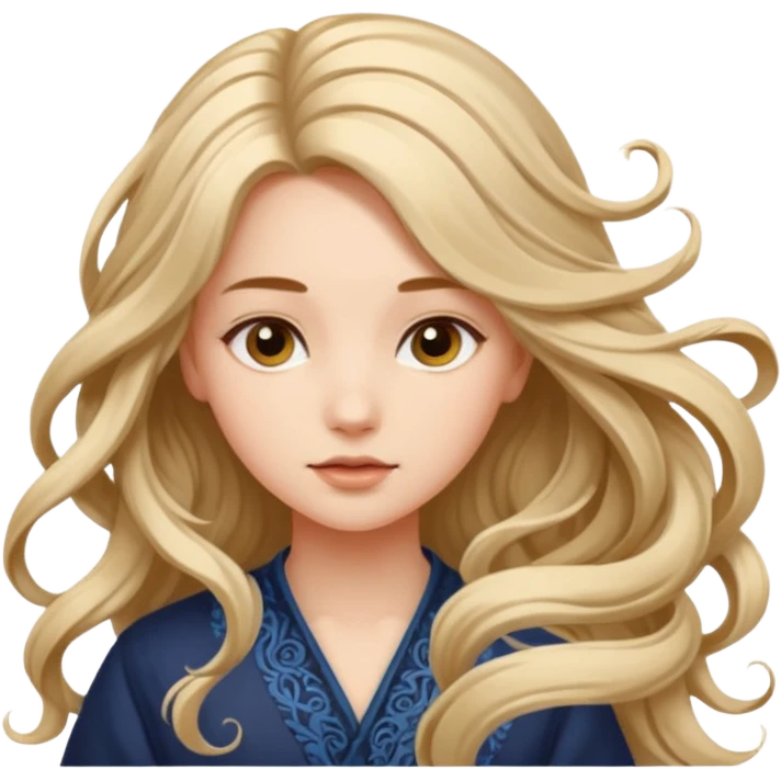 Calligraphy Girls emoji