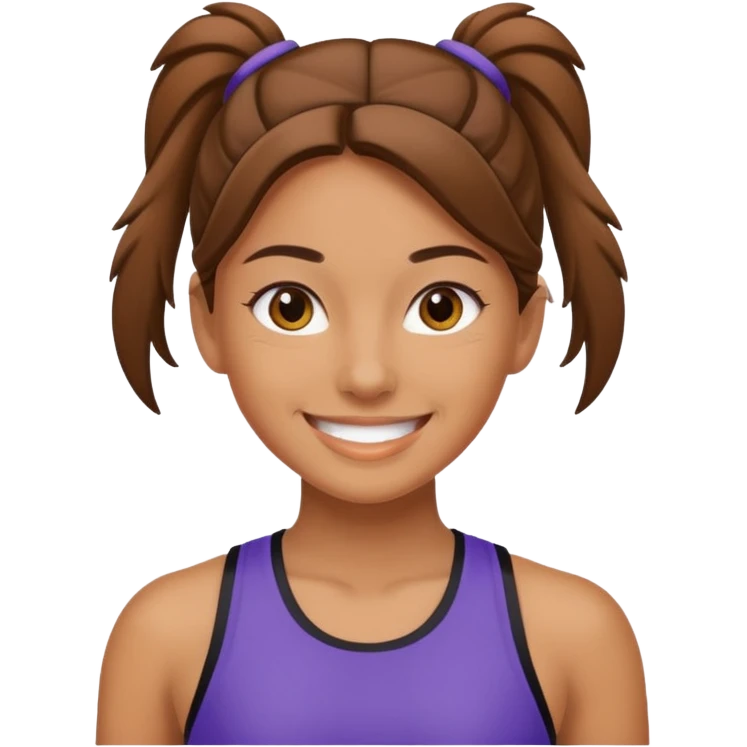 Athletik girl emoji