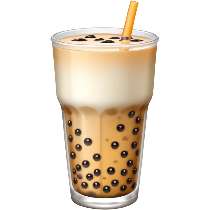 I ❤️ (boba emoji) emoji