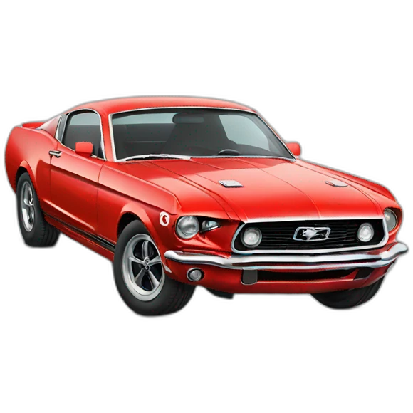 Ford mustang  emoji