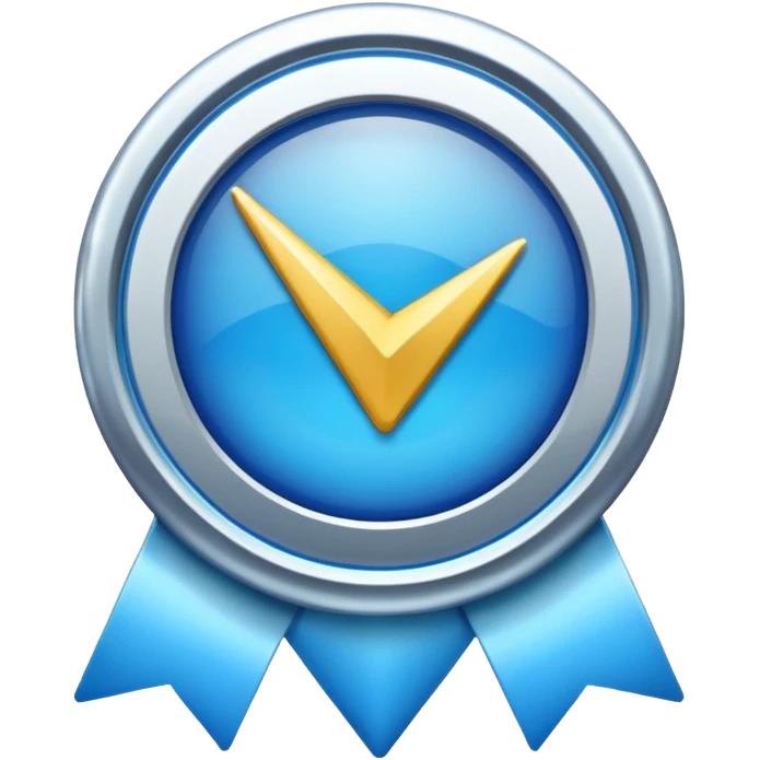 Bagde de certification Facebook  emoji