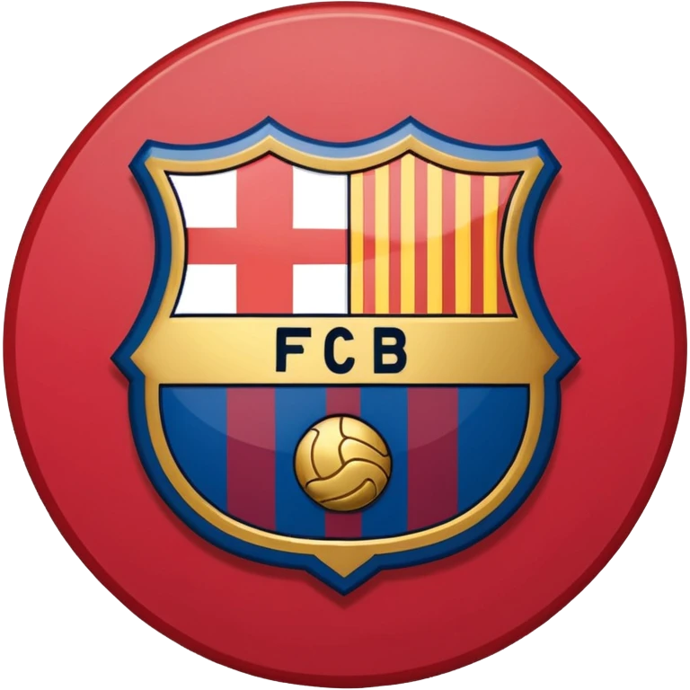 Escudo del Barcelona emoji
