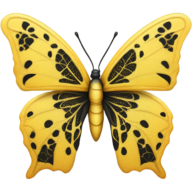 Yellow butterfly  emoji