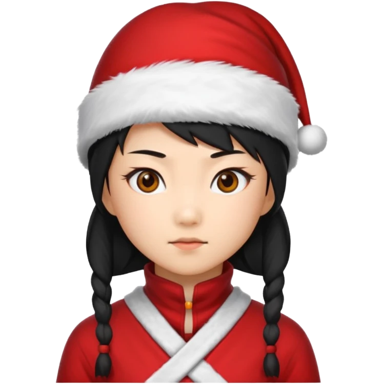 ninja Girl ,Christmas emoji