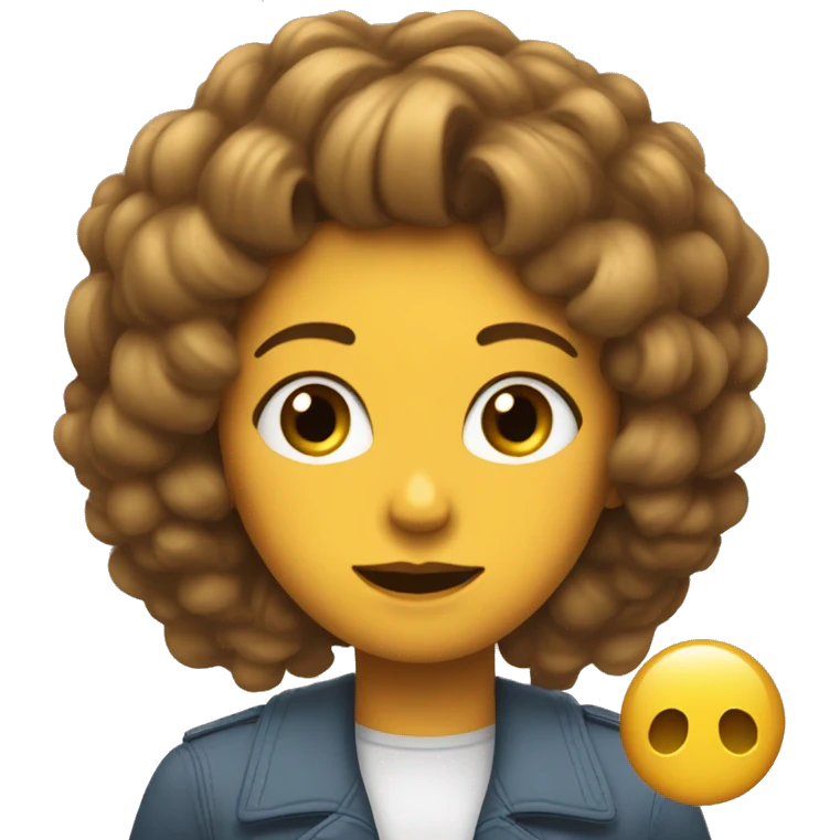 Donna con capelli rissi che suona le pentole come una batteria emoji