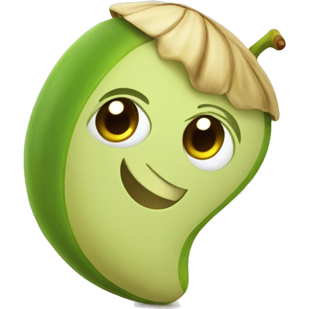 happy pistachio emoji