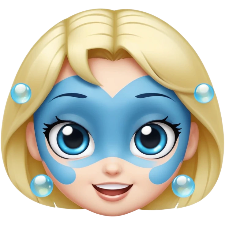 Bubbles powerpuff emoji