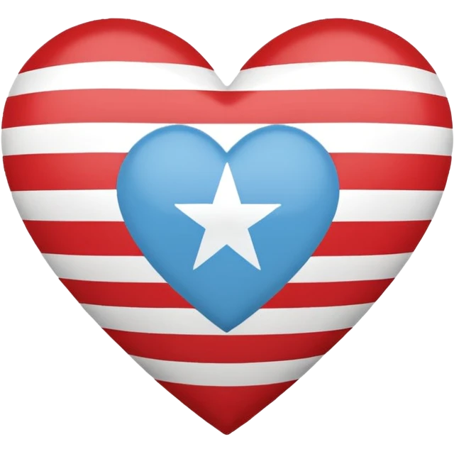 Heart flag micronesia emoji