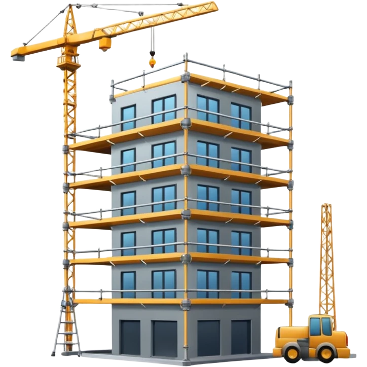buildings under construction emoji
