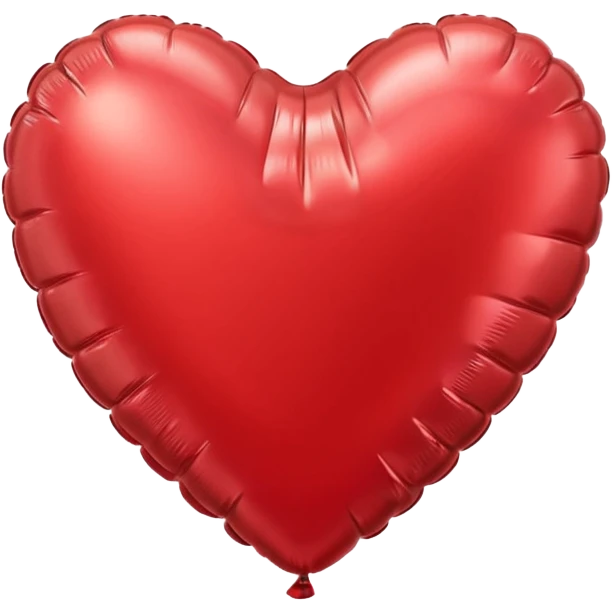 Foil balloon heart  emoji