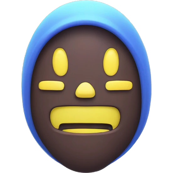 smiley with neon text "Strengen" emoji