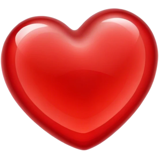 Gelatin heart emoji