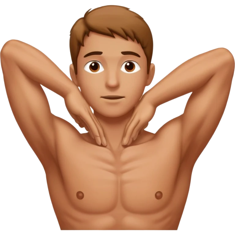 hands grabbing around neck  emoji