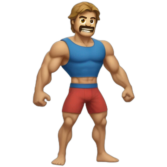 Renoi musclé emoji