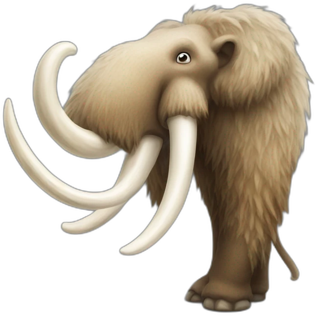 woolly mammoth tusk emoji