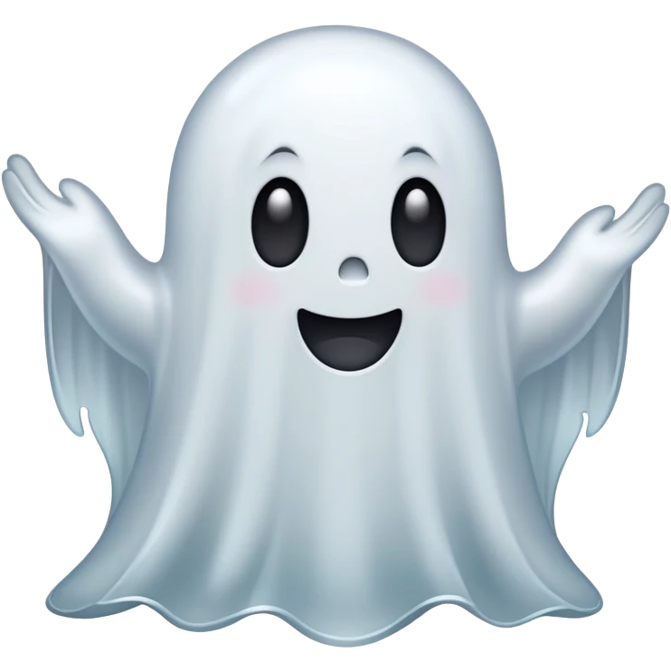 cute ghost emoji