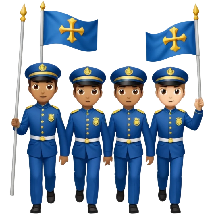 Boys brigade parade emcees emoji