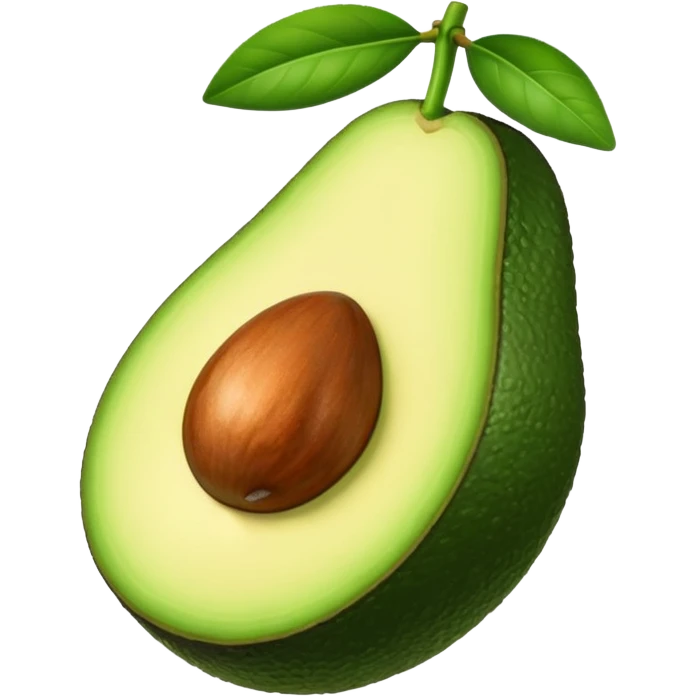 Whole avocado emoji