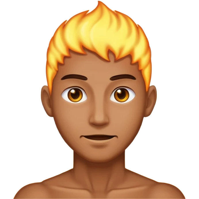 A man with Aura emoji