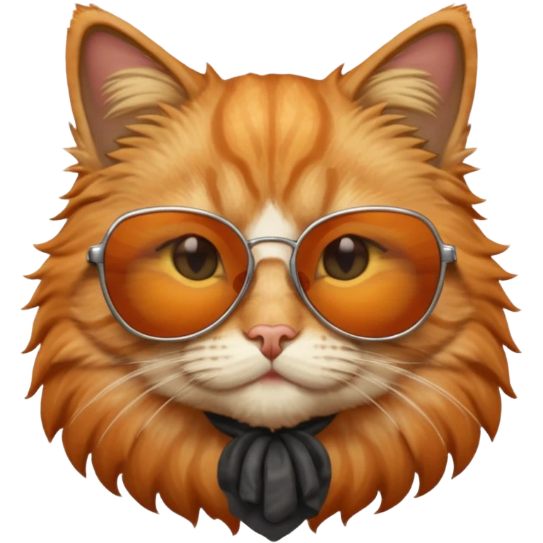 Cat wearing sunglasses emoji