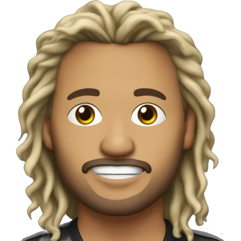 Fher Olvera singer of latin rock band Maná emoji