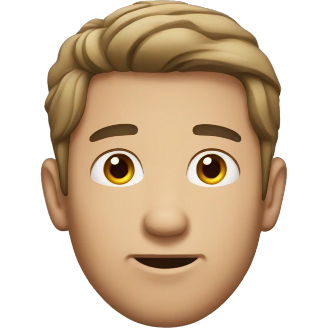 Man with eyebrow missing emoji