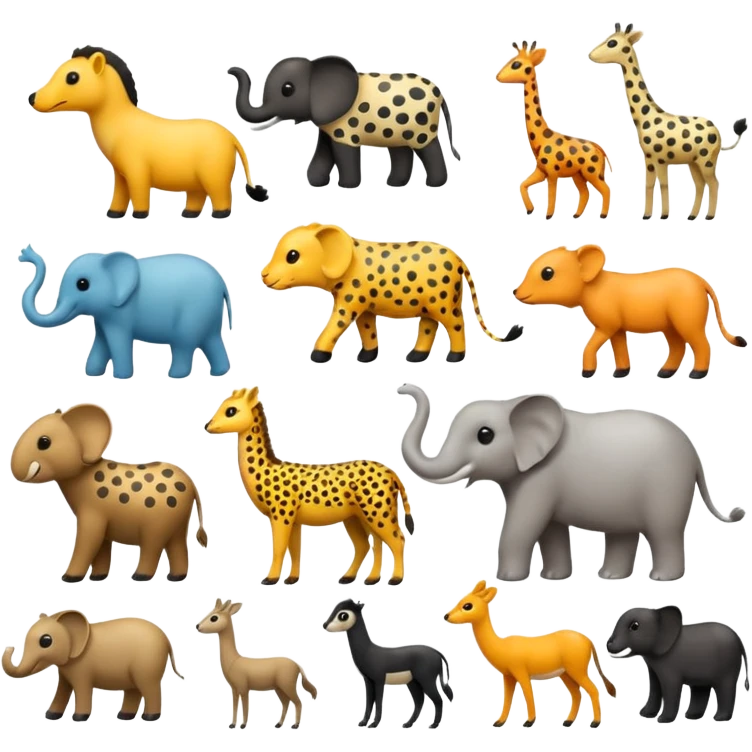 spotted animals emoji