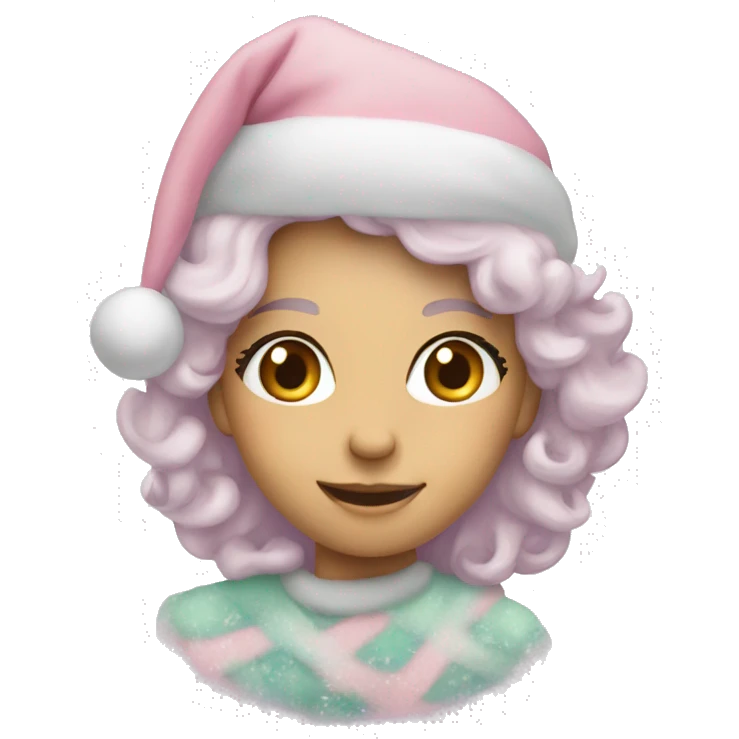 pastel christmas emoji