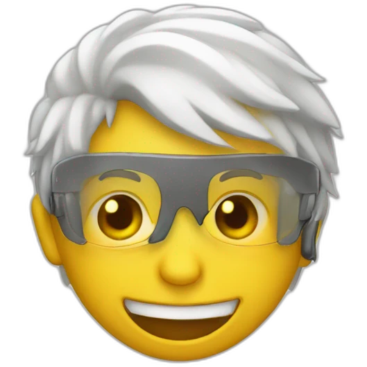 Rire jaune emoji