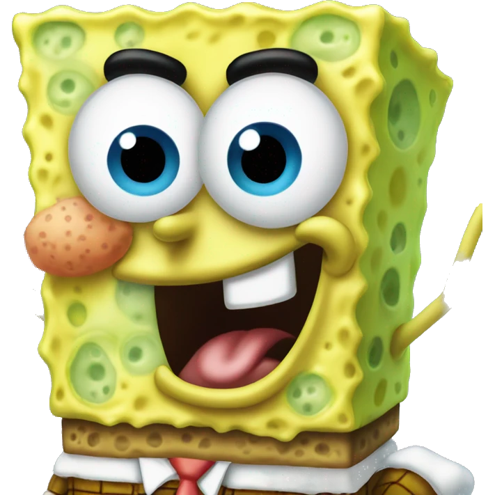Spongebob side eye emoji