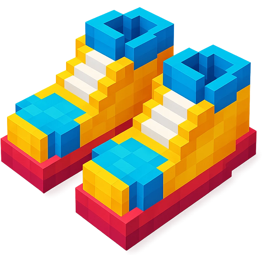 Minecraft Shoes  emoji